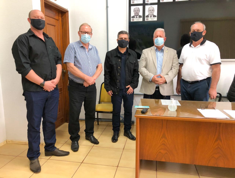 EM VISITA A PORTO XAVIER, CONSULTORES EMPRESARIAIS PAUTAM PONTE INTERNACIONAL E INVESTIMENTOS FUTUROS